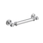 Kartners - Traditional Series 12-inch Round Grab Bar-Polished Chrome - Polished Chrome