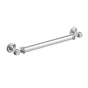 Kartners - Traditional Series 18-inch Round Grab Bar-Polished Chrome - Polished Chrome