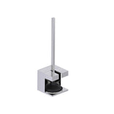 Kartners - Free Standing - Decorated Square Plunger-Satin Finish - Satin Finish