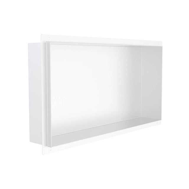 Kartners - Shower Niches - 12-inch x 24-inch Tile Ready Shower Niches-Antique Nickel - Antique Nickel