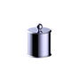 Kartners - FLORENCE - Small Size Bathroom Vanity Countertop Canister-Polished Chrome - Polished Chrome