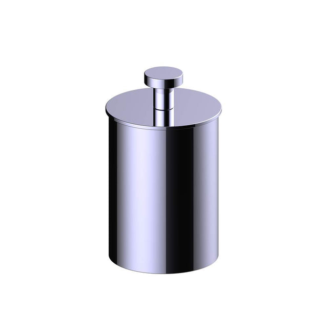 Kartners - OSLO - Large Size Bathroom Vanity Countertop Canister-Polished Chrome - Polished Chrome