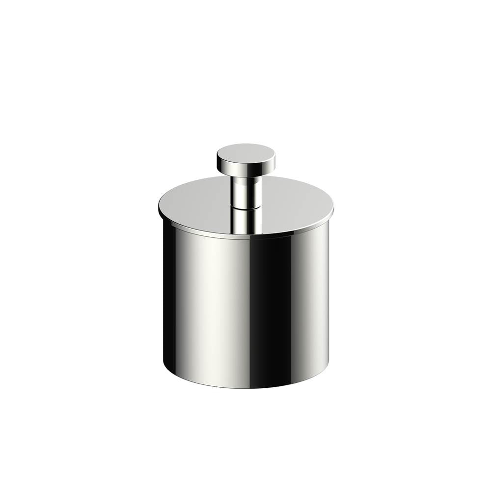 Kartners - OSLO - Small Size Bathroom Vanity Countertop Canister-Polished Nickel - Polished Nickel