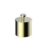 Kartners - OSLO - Small Size Bathroom Vanity Countertop Canister-Brushed Brass - Brushed Brass