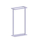 Kartners - LONDON - Free Standing - Towel Rail-Matte Black - Matte Black