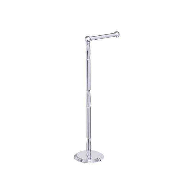 Kartners - FLORENCE - Free Standing - Toilet Paper Holder-Polished Chrome - Polished Chrome