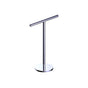 Kartners - Free Standing - Round Hand Towel Holder -Polished Chrome - Polished Chrome