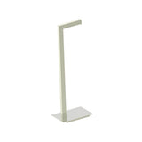 Kartners - Free Standing - Square Free Standing Toilet Paper Holder-Polished Nickel - Polished Nickel