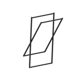 Kartners - Free Standing - Towel Rail-X-Matte Black - Matte Black