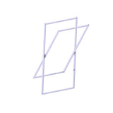 Kartners - Free Standing - Towel Rail-X-Polished Chrome - Polished Chrome