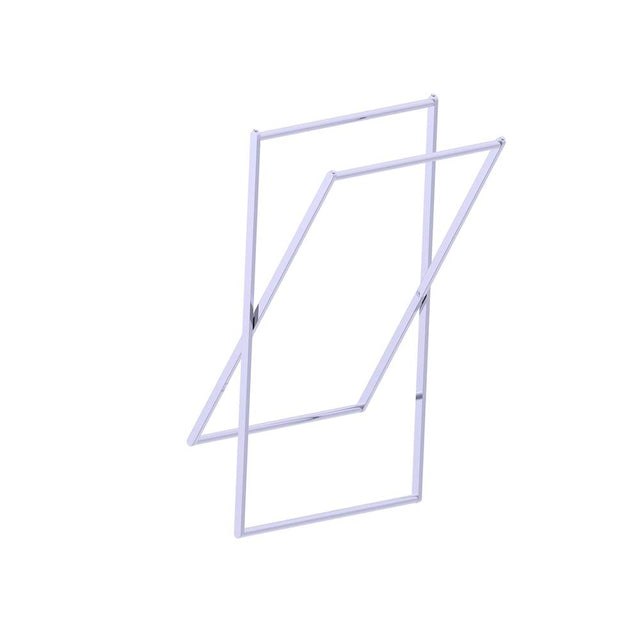 Kartners - Free Standing - Towel Rail-X-Polished Chrome - Polished Chrome