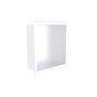 Kartners - Shower Niches - 12-inch x 12-inch Surface Mount Shower Niches-Matte White - Matte White