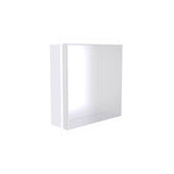 Kartners - Shower Niches - 12-inch x 12-inch Tile Ready Shower Niches-Matte White - Matte White