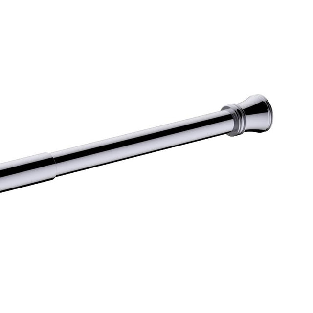 Kartners - Shower Rods - Expandable Shower Rod- Satin Finish - Satin Finish