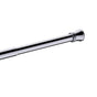 Kartners - Shower Rods - Expandable Shower Rod- Satin Finish - Satin Finish