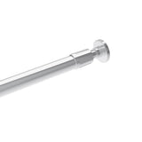 Kartners - Shower Rods - 6 feet Stainless Steel Shower- Satin Finish - Satin Finish
