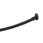 Kartners - OSLO - Kartners Round & Curved Shower Rod-Matte Black - Matte Black