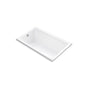 Kallista - Perfect Small Rectangular Drop-In Bath - Stucco White