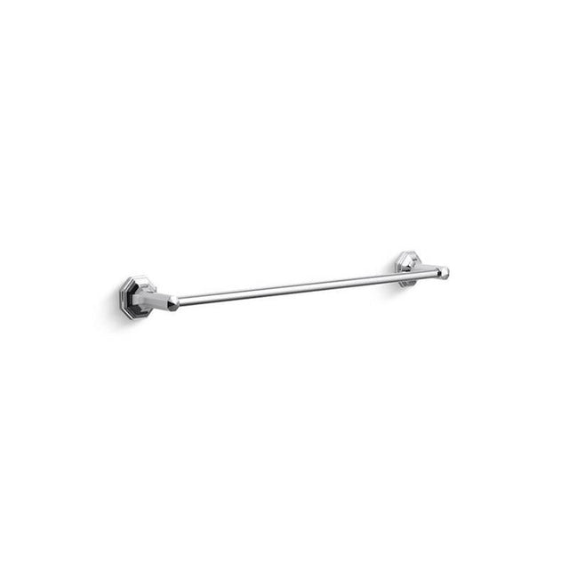 Kallista - For Town Towel Bar, 24'' - Polished Chrome