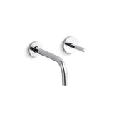 Kallista - OneE Wm Basin Set, Single Control - Unlacquered Brass