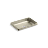 Kallista - Trinidad Rectangular White Bronze Vessel - White Satin Bronze