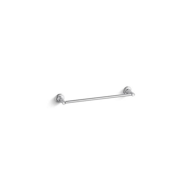 Kallista - Bellis Towel Bar, 18'' - Unlacquered Brass