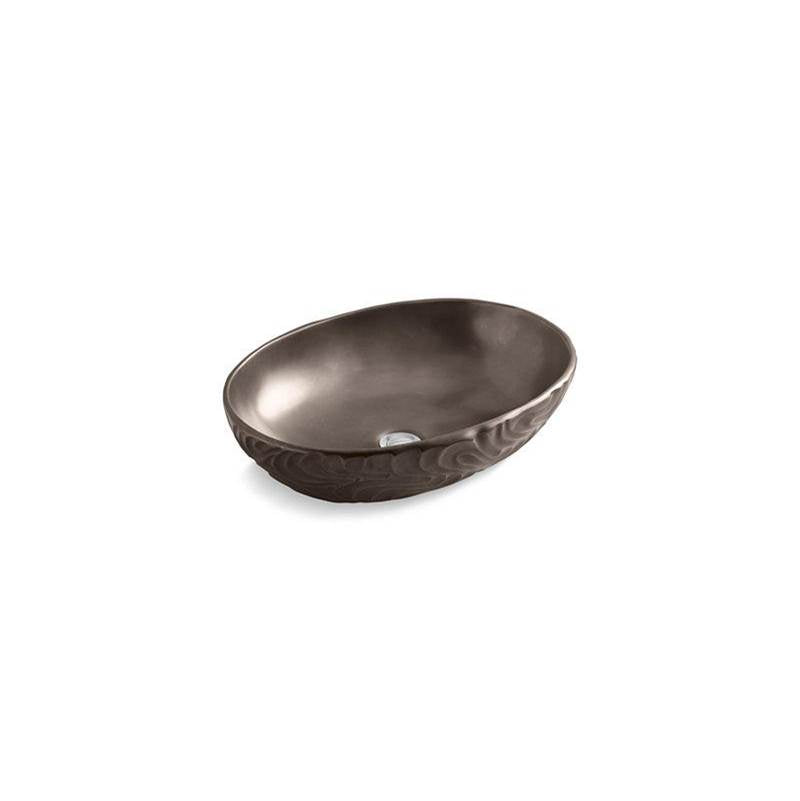 Kallista - Fei Tian Wen Vessel - White Satin Bronze