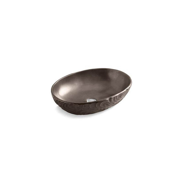 Kallista - Fei Tian Wen Vessel - White Satin Bronze