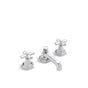 Kallista - For Town Basin Set, Cross - Polished Chrome