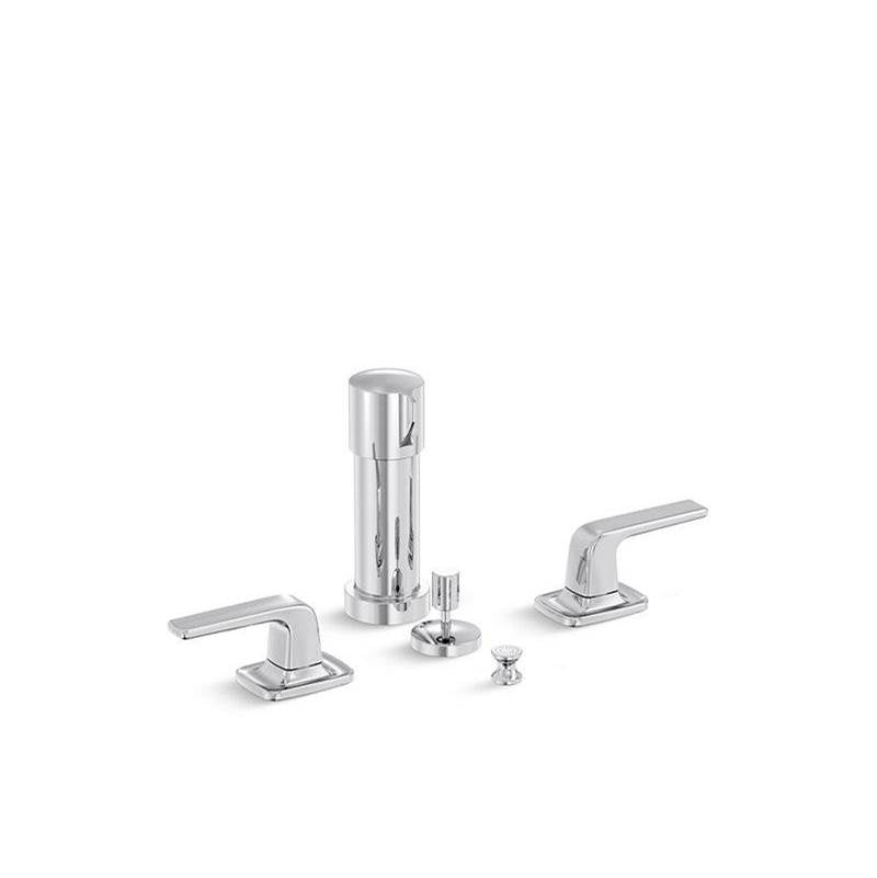 Kallista - Per Se Bidet Faucet Set - Polished Chrome