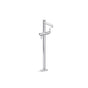 Kallista - Pinna PalettaE Floor-Mount Bath Filler - Polished Chrome