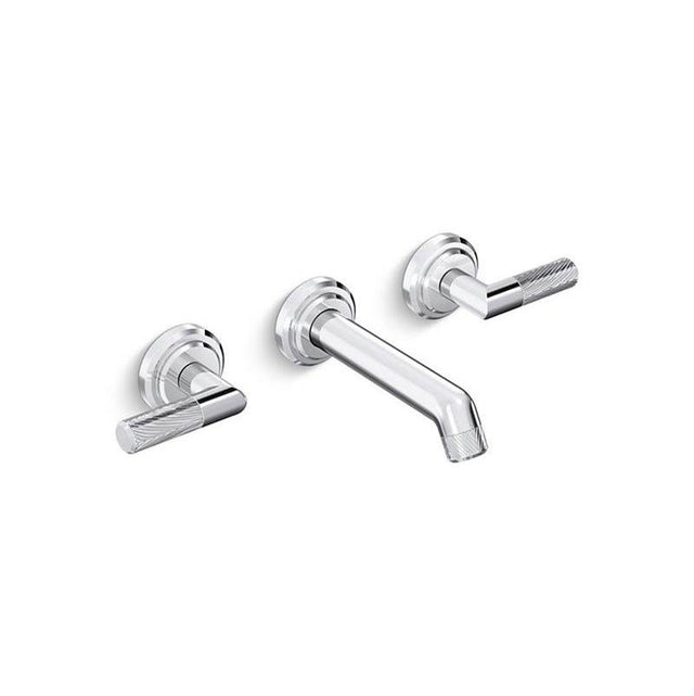 Kallista - Pinna PalettaE Wall Mnt Basin Set - Polished Chrome
