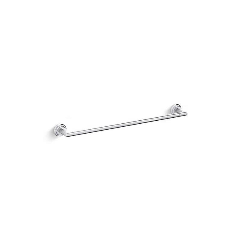 Kallista - Pinna PalettaE Towel Bar, 24'' - Polished Chrome