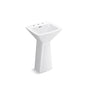 Kallista - Papion Pedestal Lavatory - Stucco White