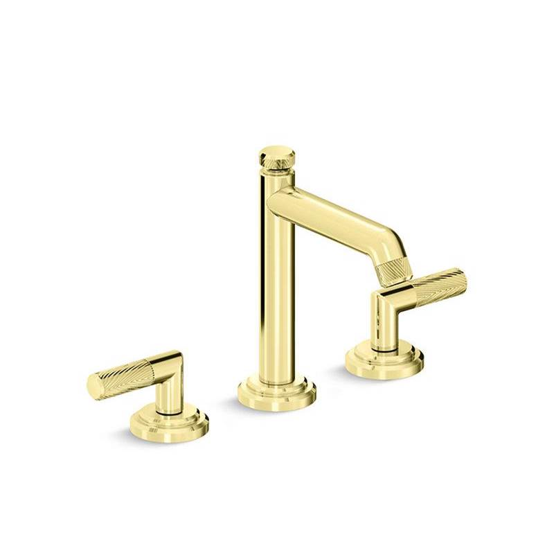 Kallista - Pinna PalettaE Basin Set, Tall Spout - Unlacquered Brass