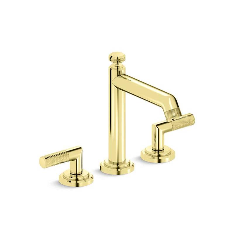 Kallista - Pinna PalettaE Deck-Mount Bath Set - Unlacquered Brass