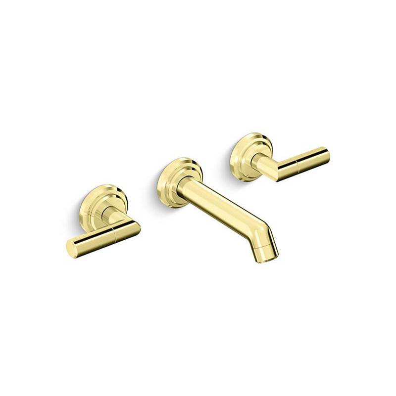 Kallista - Pure PalettaE Wall Mnt Basin Set - Polished Chrome