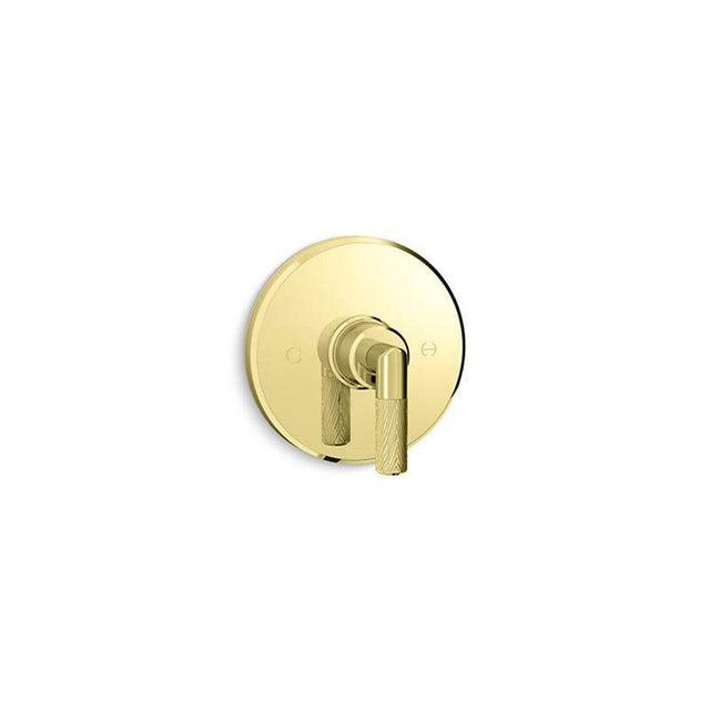Kallista - Pinna PalettaE Thermostatic Valve Trim - Unlacquered Brass
