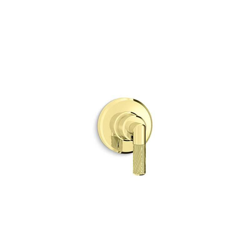 Kallista - Pinna PalettaE 3-Way Transfer Trim - Unlacquered Brass