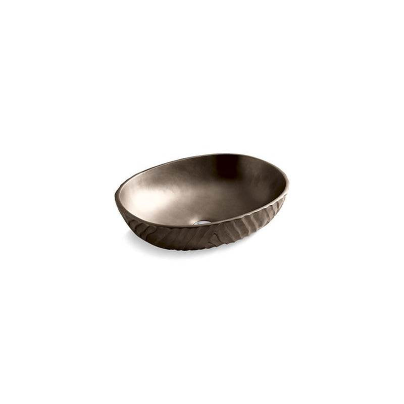 Kallista - Qing Liu Vessel - White Satin Bronze
