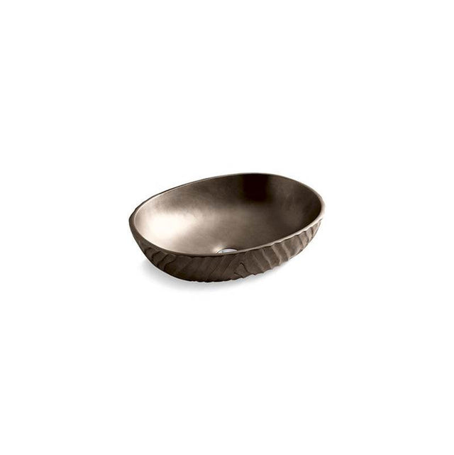 Kallista - Qing Liu Vessel - White Satin Bronze