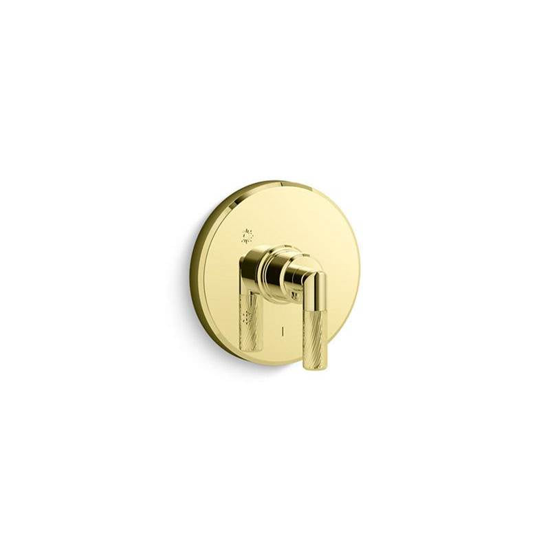 Kallista - Pinna PalettaE Pressure Balance Trim - Unlacquered Brass