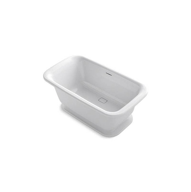 Kallista - Per SeE Soft Square Freestanding Tub - Stucco White