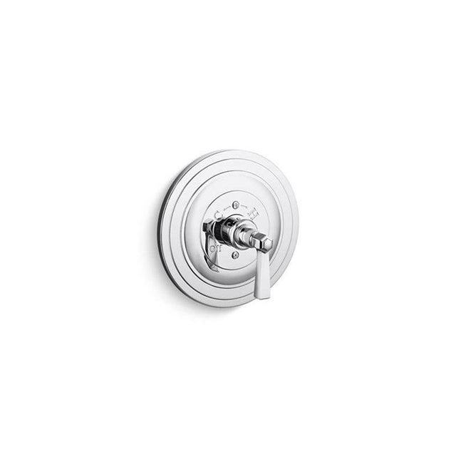 Kallista - Town Pressure Balance Trim, Lever Handle - Polished Chrome
