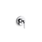 Kallista - OneE Volume Control Trim, Lever Handle - Unlacquered Brass