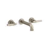 Kallista - Central Park WestE Wall Mnt Sink Fct, Lv - Brushed Bronze