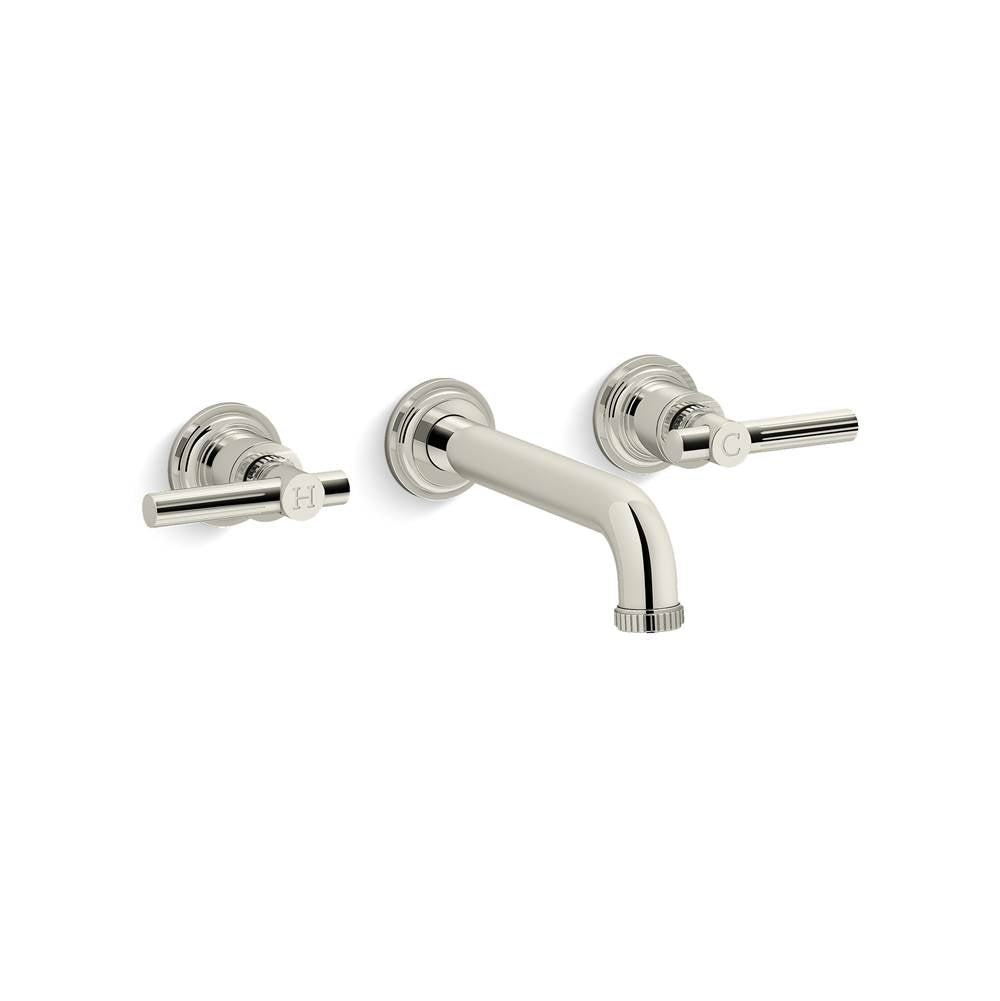 Kallista - Central Park WestE Wall Mnt Sink Fct, Lv - Polished Nickel