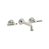 Kallista - Central Park WestE Wall Mnt Sink Fct, Lv - Polished Nickel