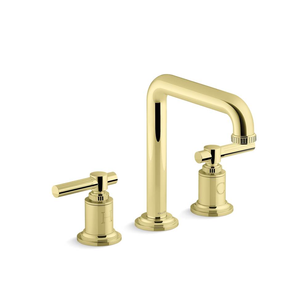 Kallista - Central Park WestE Dkmnt Bath Fct, Lv - Unlacquered Brass