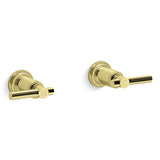 Kallista - Central Park WestE Bath Fct Hdls, Lv - Unlacquered Brass